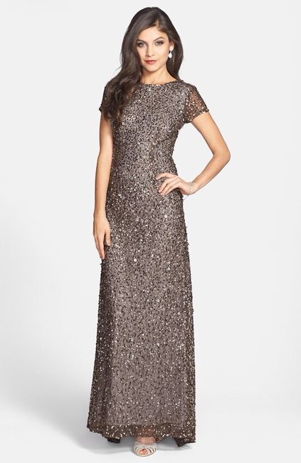 Sequined MOB dress?