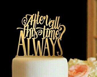 Cake topper fun!