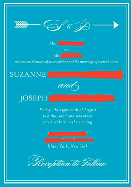Wedding Invitation Critique