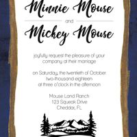 Took a stab at designing my own invites. What do you think? CC Welcome.