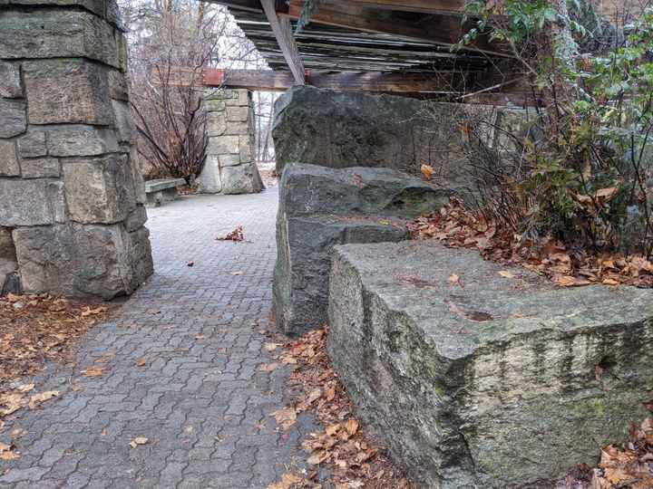 entrance to ceremony space