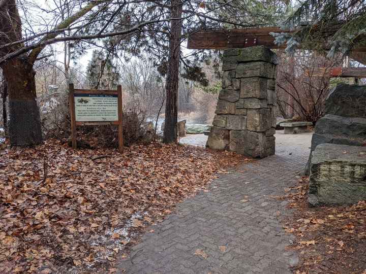 entrance to ceremony space