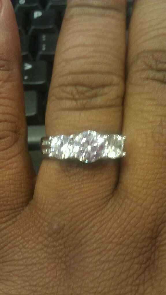 Do i wear my engagement ring during the ceremony?