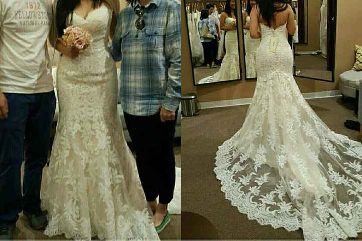 Not all white wedding dresses, show me!