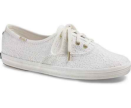 Keds Kate Spade New York Champion, White Lace