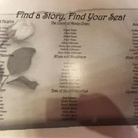 What to print seating chart on?