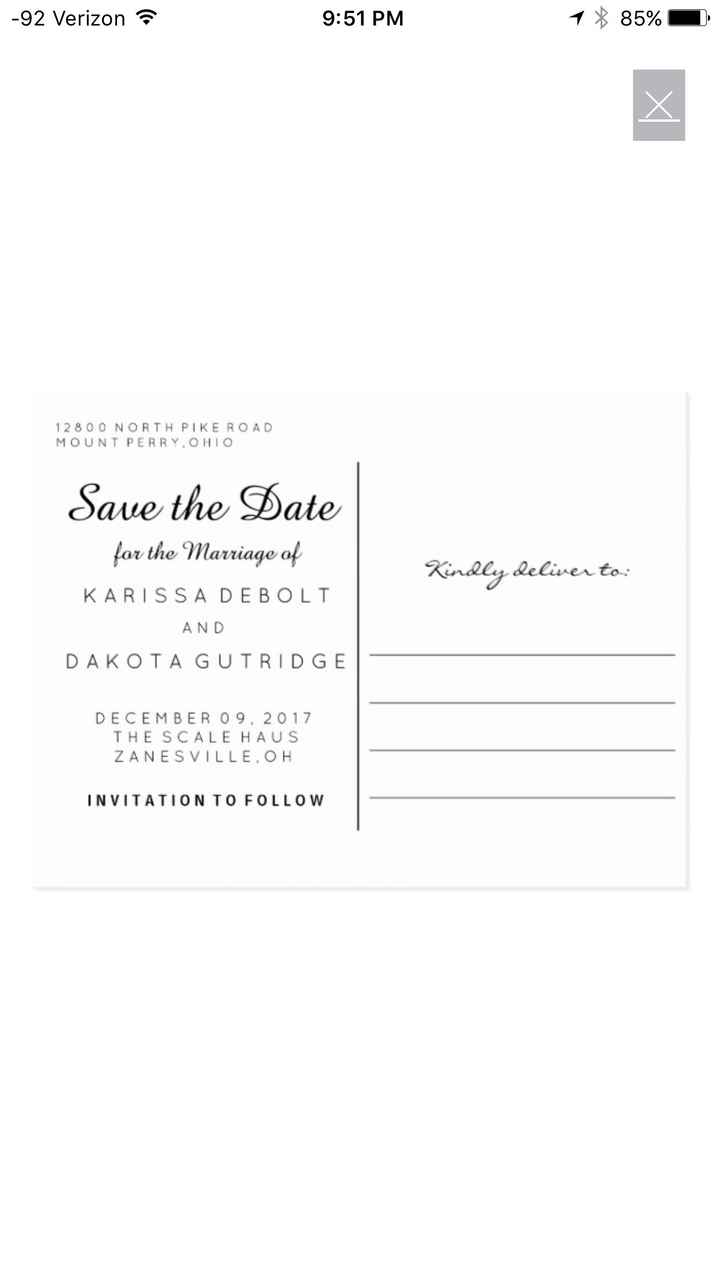 Save the dates- what do you think?