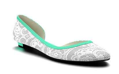 Ladies who wore flats on their big day