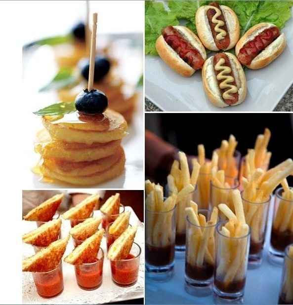 Fingerfood or Brunch Wedding