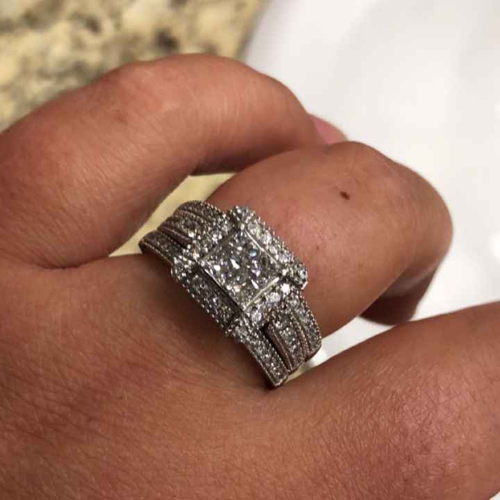 he proposed Today! Heres my Ring, Share yours :d - 1