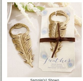 Bottle openers for wedding favors
