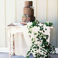 Chocolate Iced Wedding Cake