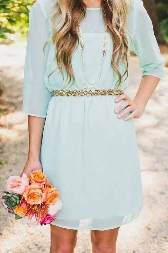 Color Scheme and Bridesmaid Dresses