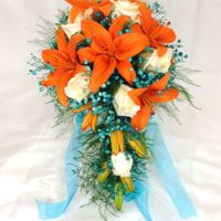 This is what mine is going to look like. But instead of blue ribbon it will be burlap.