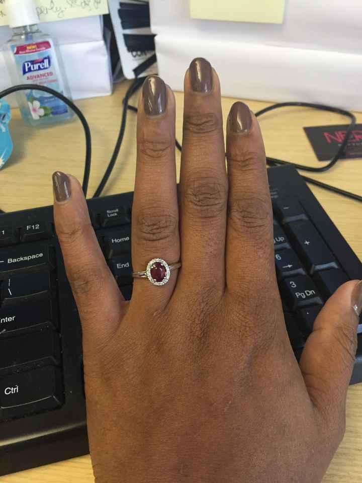 Let's see those rings!!!