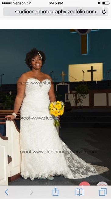 Any plus size brides think they rock their dress better than the model?
