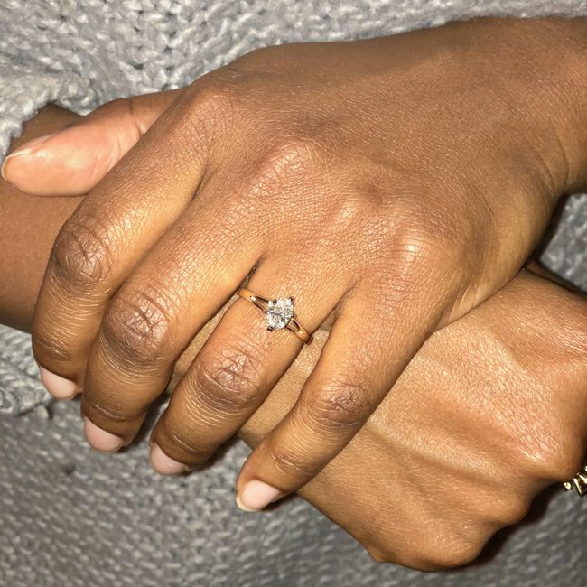  Solitaire ring - what kind of band - 1