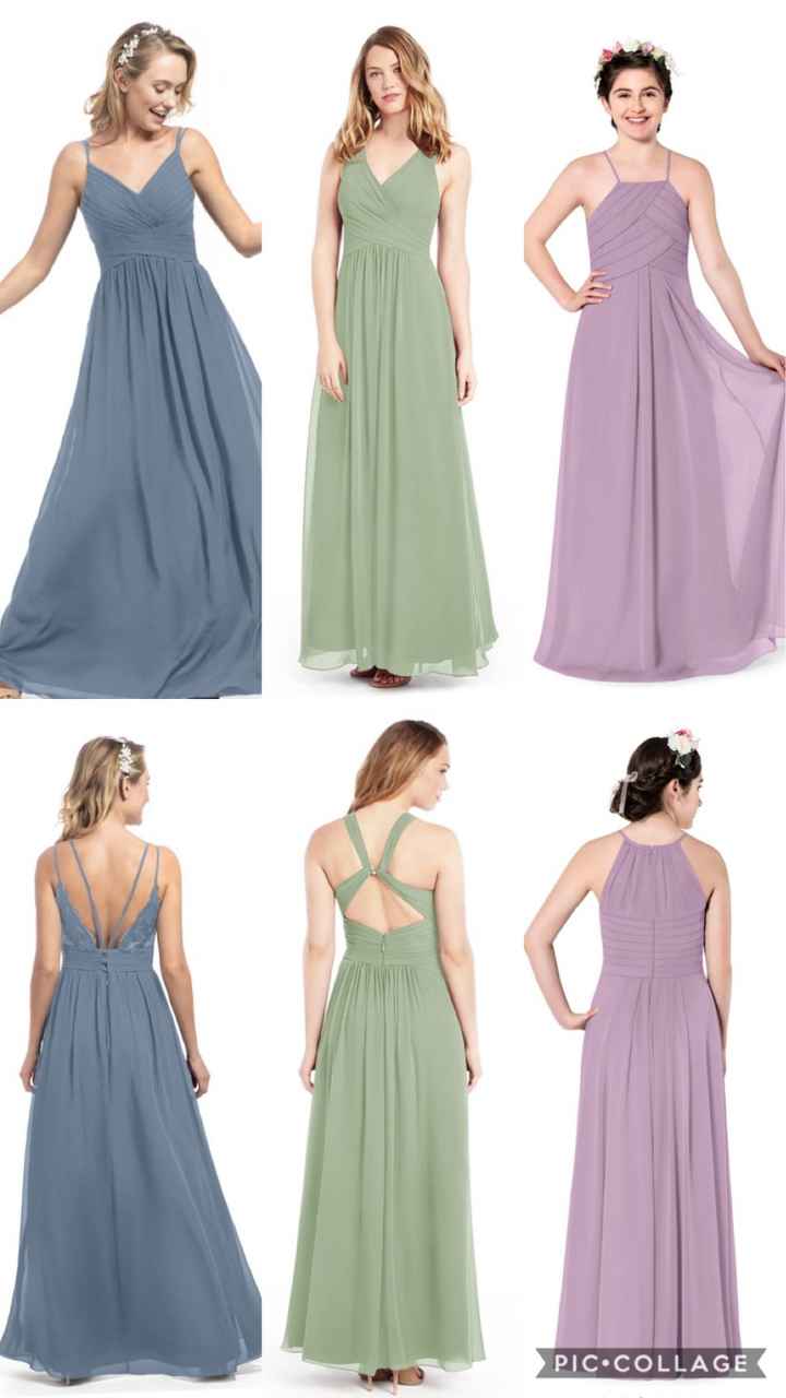 Let me see your bridesmaids dresses! - 1