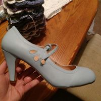 White or colorful wedding shoes? - 1