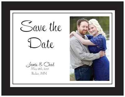 Edited my save the dates (pics!) Opinions please!