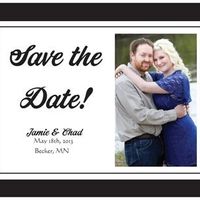 Edited my save the dates (pics!) Opinions please!