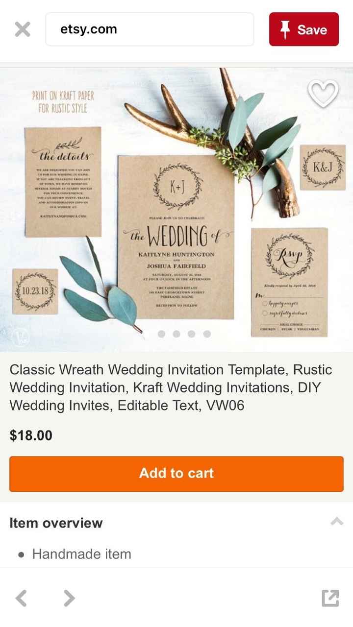 Invitations