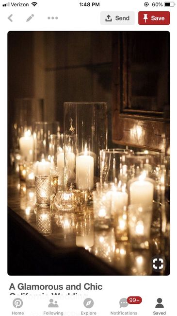 Candles as centerpiece? - 2