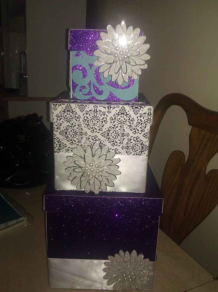 Finished my Card box