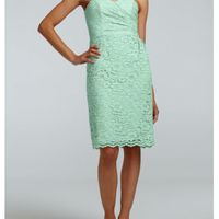 Short Mint BM dress