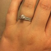 Show me the wedding bands....