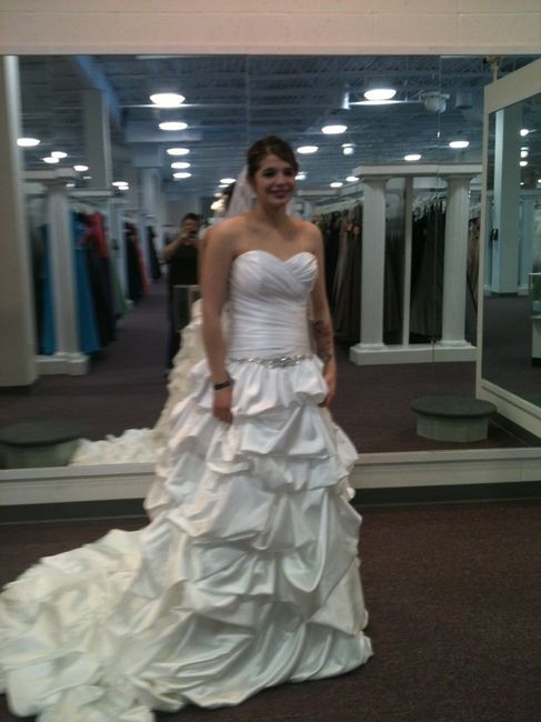 I found a gown