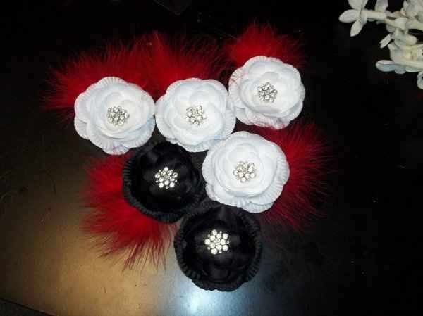 Hair flower piece question...