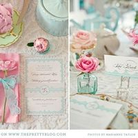 Pastel colored wedding