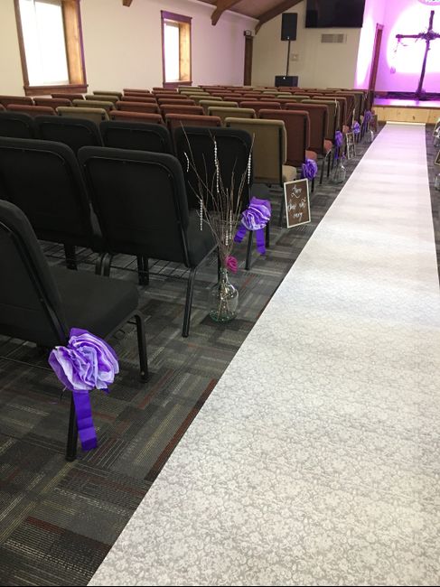 Decorated our church today! 3