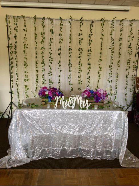 Decorated our Reception Venue! 3