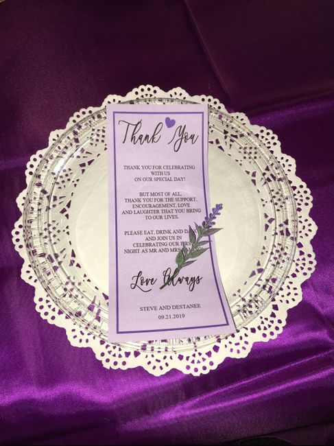 Decorated our Reception Venue! 4