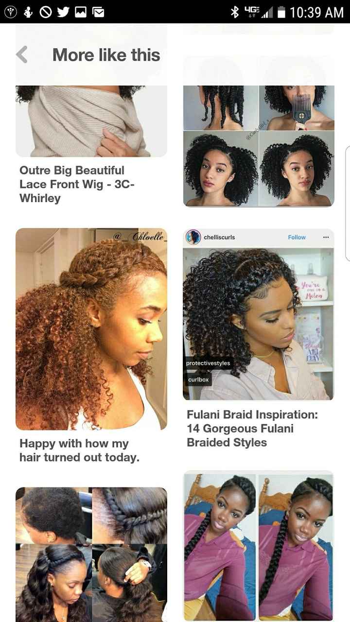 Bridal Style - Naturally Curly Hair