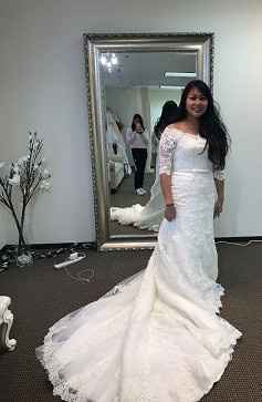 I said YES to the dress! Yay! 