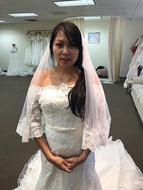 This is the one! So blessed to find this dress! 