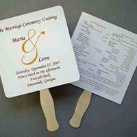 Wedding Fan Assembly - 1