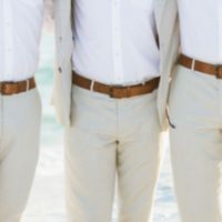 Groom attire for beach wedding - 1