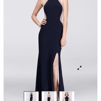 Alternating bridesmaid dresses