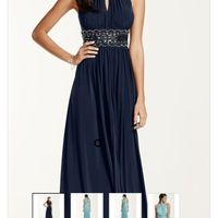 Alternating bridesmaid dresses