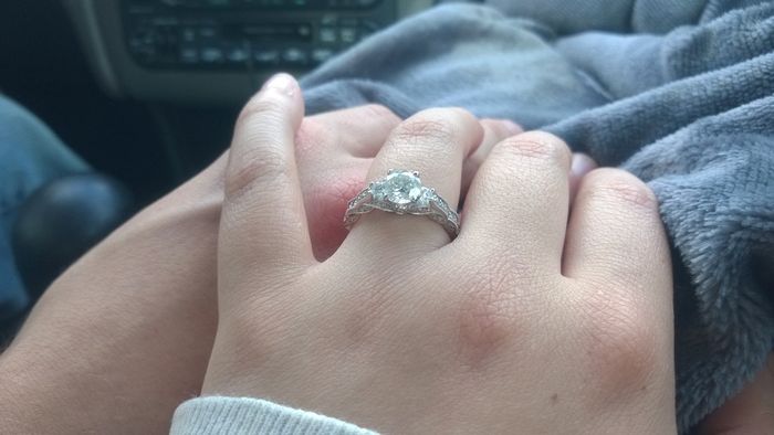 SPINOFF: Whether you like your engagement ring or not, let's see them!