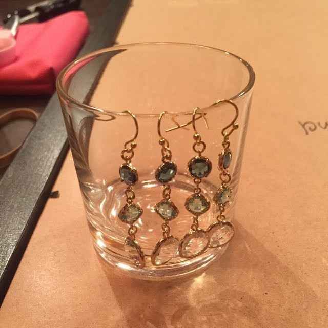 Diy bridesmaids earrings!