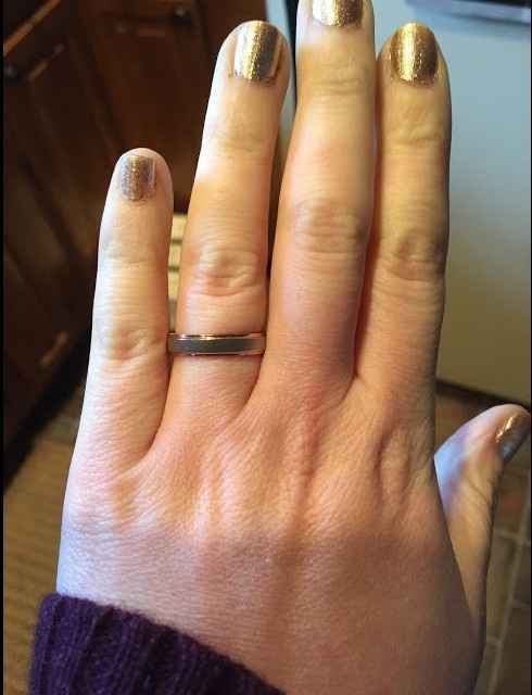 My wedding band came!