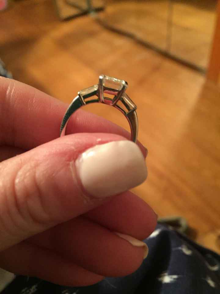 Emerald Cut with Band