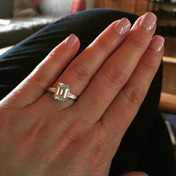 Let's see those beautiful rings!