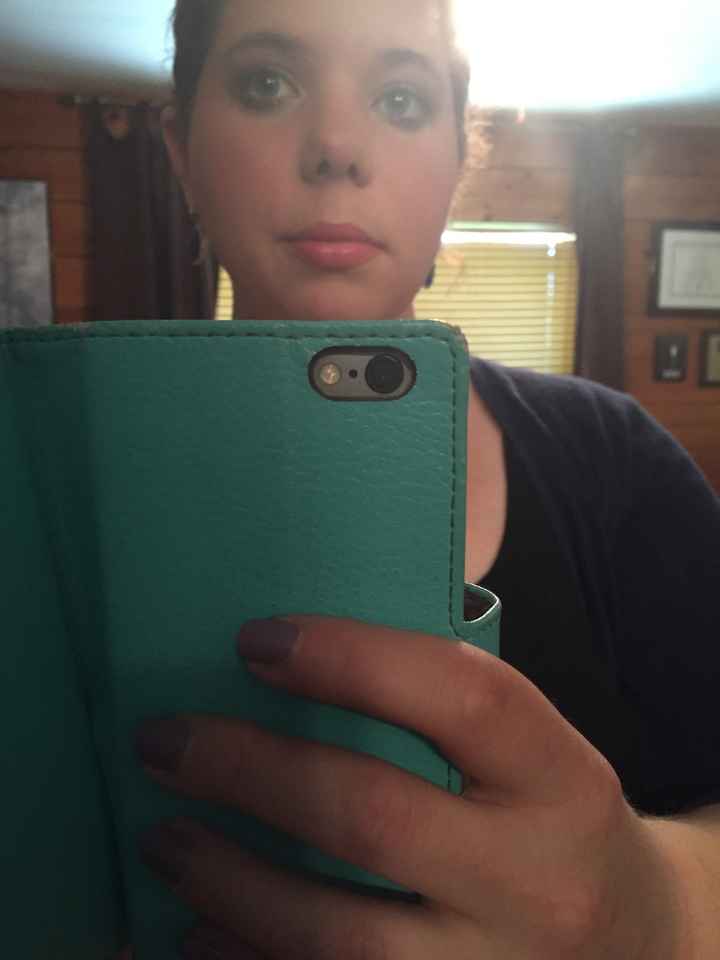 Opinions on my makeup trial please!