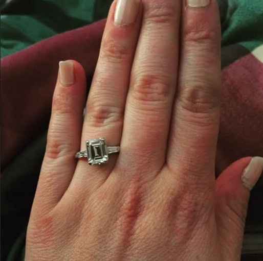 Things are getting real! Just bought FH's ring!